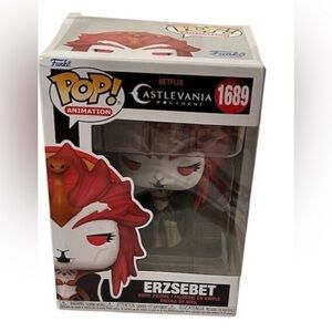 Funko Pop Castlevania Nocturne Erzsebet #1689 Vinyl Figure Collectible